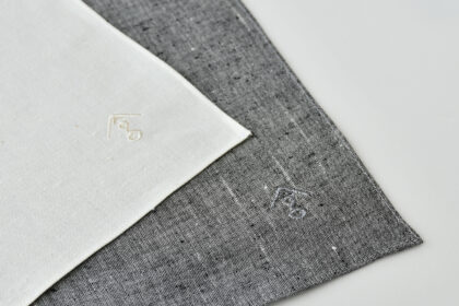 刺繍はんかち